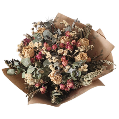 Ramo de flores secas